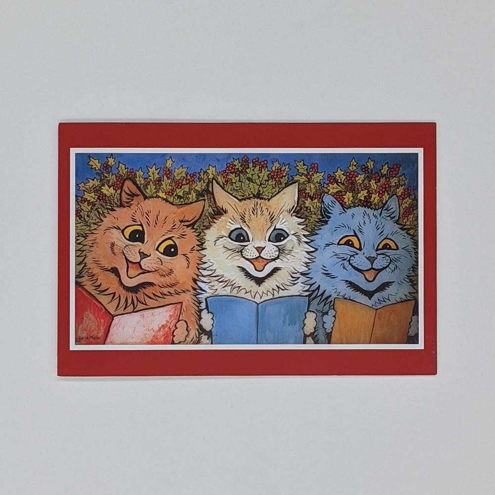 Louis Wain Christmas Cards – Museum of the Mind