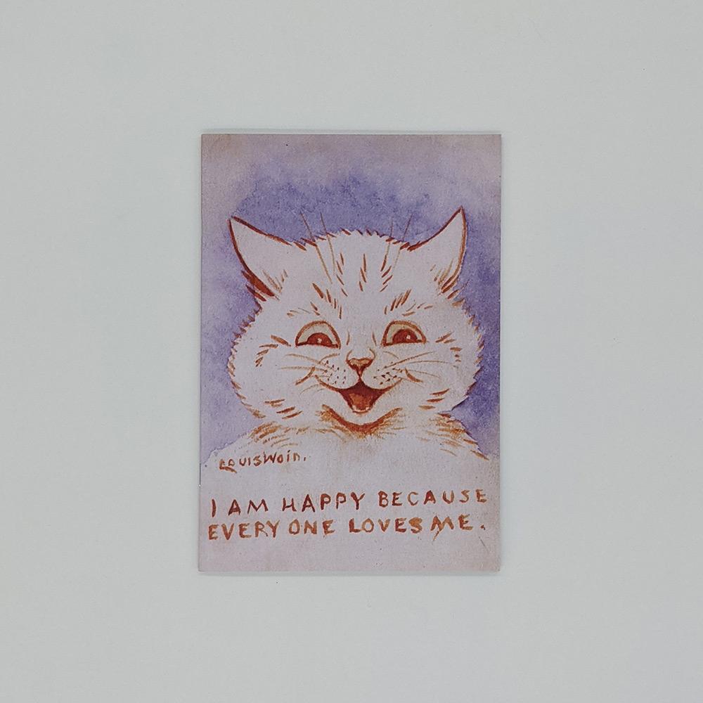 Notepad: I Am Happy Because Everyone Loves Me - Museum of the Mind