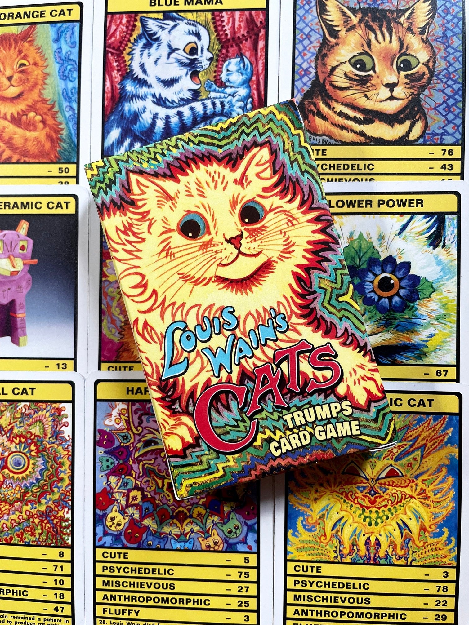 Louis Wain's Cats Trump Card Game - Museum of the Mind